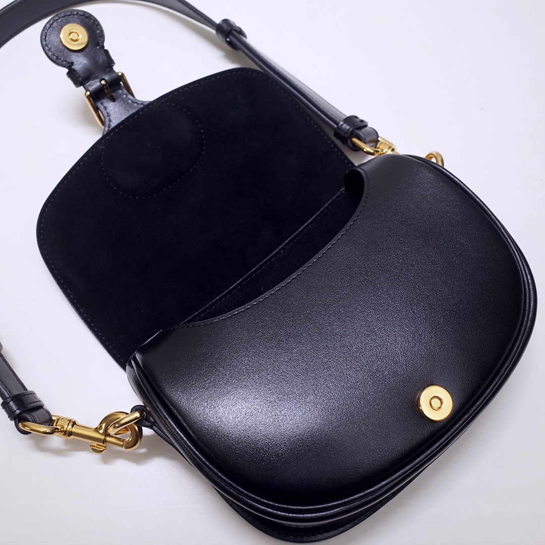 Mini Dior Bobby Bag Black Box Calfskin